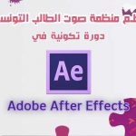 after effects training youssef trabelsi